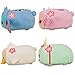 Stitch ''Tsum Tsum'' Plush Set - Small Bag - 8'' - Plus Stitch, Angel, Ugly Duckling, and Scrump - 3 1/2''
