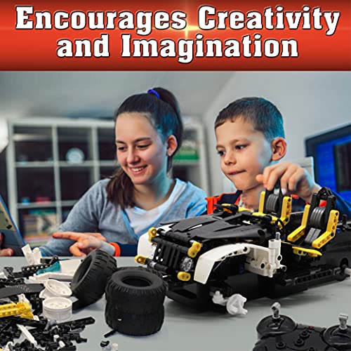 WISEPLAY Model Car Kits to Build for Adults and Kids Technic OffRoad