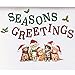 Collections Etc Santa Cats Seasons Greetings Garage Magnets