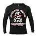 MUSCLE ALIVE Bodybuilding Long-sleeve Hoodie Casual Sweatshirts Stretchy Cotton