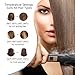 Spaire Hair Straightener Negative Ionic Wet Hair Applicative PTC Ceramic Flat Iron Hair Styler with LCD Fast Heating Temperature Control and Lock Design