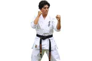 Victorbudo USA 12oz Kyokushin Karate Uniform Kids gi & Adult Martial Arts uniform Unisex Karate Gi White Color Size 0-8