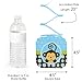 Big Dot of Happiness Blue Monkey Boy - Baby Shower or Birthday Party Hanging Decorations - 6 Count