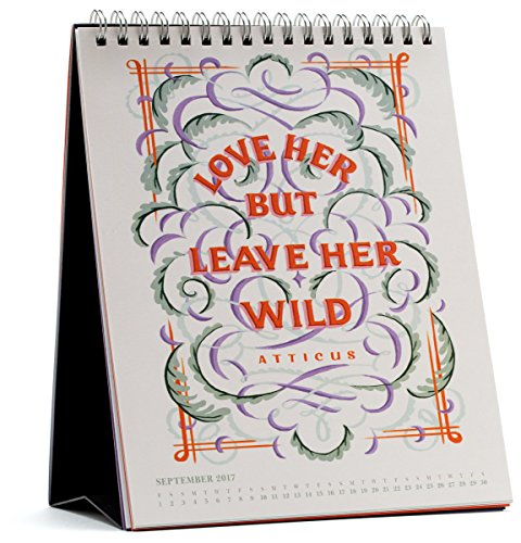 image for Sellers Publishing High Note 2018 Beautiful Typography 18-Month Easel 