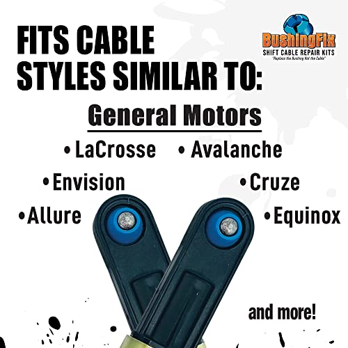 BushingFix IM1KIT1 Transmission Shift Cable Bushing Repair Kit