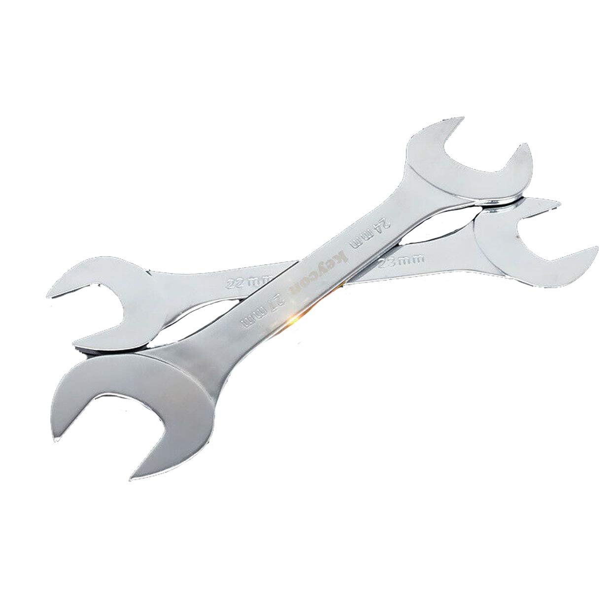 SENRISE Open Ended Spanner 2PCS 3mm Ultra Thin Double End Spanner Metric for Repairing in Very Narrow Spaces (11x13mm)