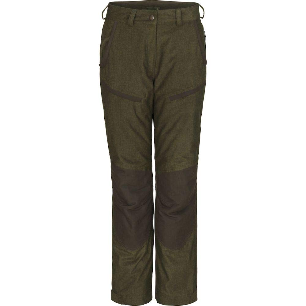 Seeland North Lady Trousers | Womens Practical Hunting Hiking and Trekking Attire | Wind and waterproof SEETEX® membrane | Pine Green | 46