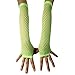 12pcs Set Women's Fingerless Fishnet Gloves Costume Party Accessories (Set A)
