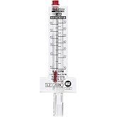 Blue-White Flowmeter for 2 in. PVC Pipe, Horizontal Installation