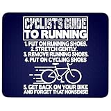 Cyclists Guide to Running Mouse Pad for Typist