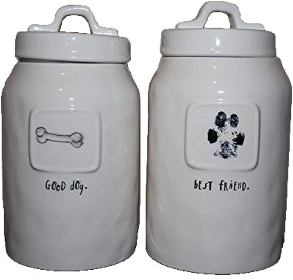 rae dunn good dog jar