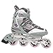 Roller Derby Aerio Q-60 Women's Inline Skates - White/Grey - Size 10