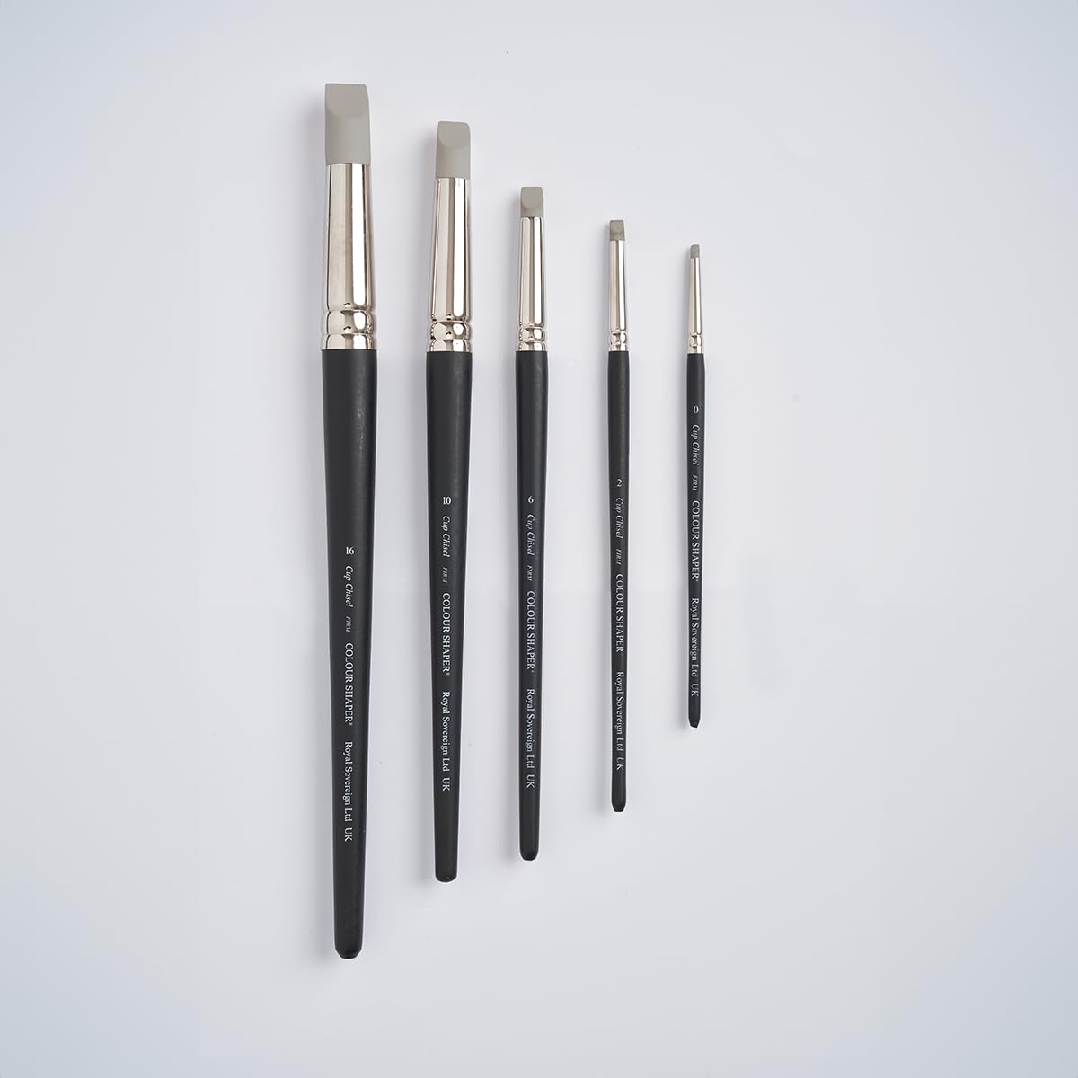 Colour Shaper Cup Chisel 6 Firm Painting Shaper Brush - Grey