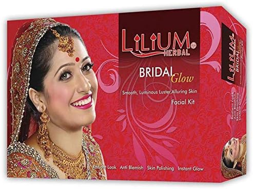 Lilium Bridal Glow Facial Kit (80 gm) For Smooth, Luminous Luster, Alluring Skin