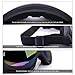 Ski Goggles 2 Pack Snowboard Goggles Skate Glasses Motorcycle Cycling Goggles UV400 Protection Windproof Dustproof Anti-Glare Lenses for Men Women Youth Kids