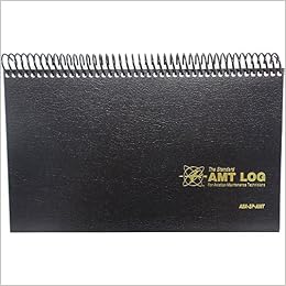 Aviation Maintenance Technician (Amt) Logbook (9781560273332)