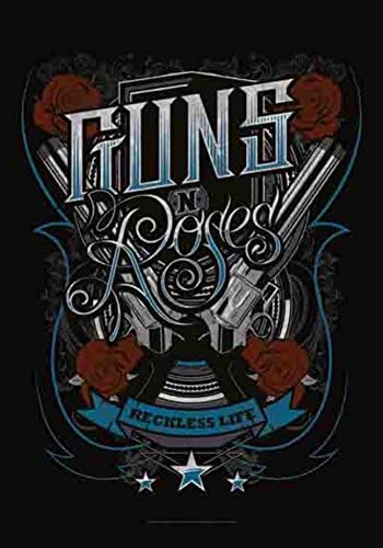 Guns N Roses Reckless Life Fabric Poster Print, 30 by 40-Inch