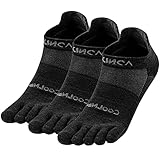 OrrinSports Toe Socks for Men Women Cool-max