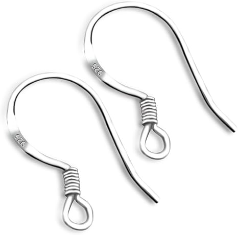 20 Sterling Silver Fish Hook Earrings 