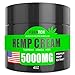 Hemp Pain Relief Cream - 5000 MG - Relieves Muscle, Joint Pain, Lower Back Pain, Knees, and Fingers - Inflammation - Hemp Extract Remedy - Hemp Oil with MSM - EMU Oil - Arnica - Turmeric Made in USA
