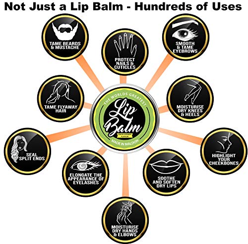 Lip Balm Lemon Sherbet Flavored 15ml – Natural And Organic Ingredients - Shea Butter Beeswax Jojoba & Hemp Seed Oil – Soothes & Hydrates Dry Lips – Natural Lip Care - Image 5