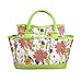 Garden Tool Bag with Pockets - Floral Garden Tool Bag Tote, Gardening Gift, Reinforced Garden Bag