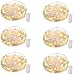 Fairy Lights, 8 Lighting Modes 12 Pack 20 LED Waterproof Lights, Silver Wire Mini Fairy Lights for Liquor Bottles DIY Party Bar Christmas Holiday Wedding Décor