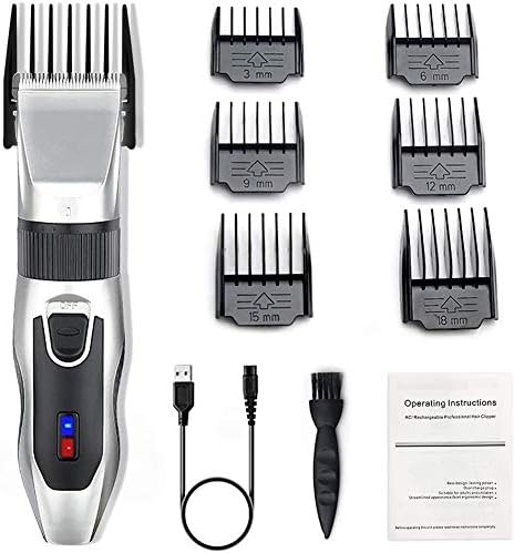 ペット用 バリカンプロ用 電動 充電式コードレス 犬用グルーミングバリカン ペット 犬 猫 バリカン ペットの全身の毛低騒音 低振動 高精度 切れ味抜 群 毛剃り トリマー シェーバー 自宅用 初心者でも使える 業務用 刈り高さ 調整可能 ペット美容 全身適用 大小動物適用