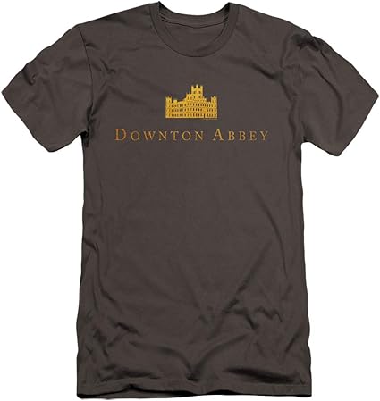 Amazon.com: Downton Abbey Logo Unisex Adult Canvas Brand T Shirt for Men and Women: Clothing