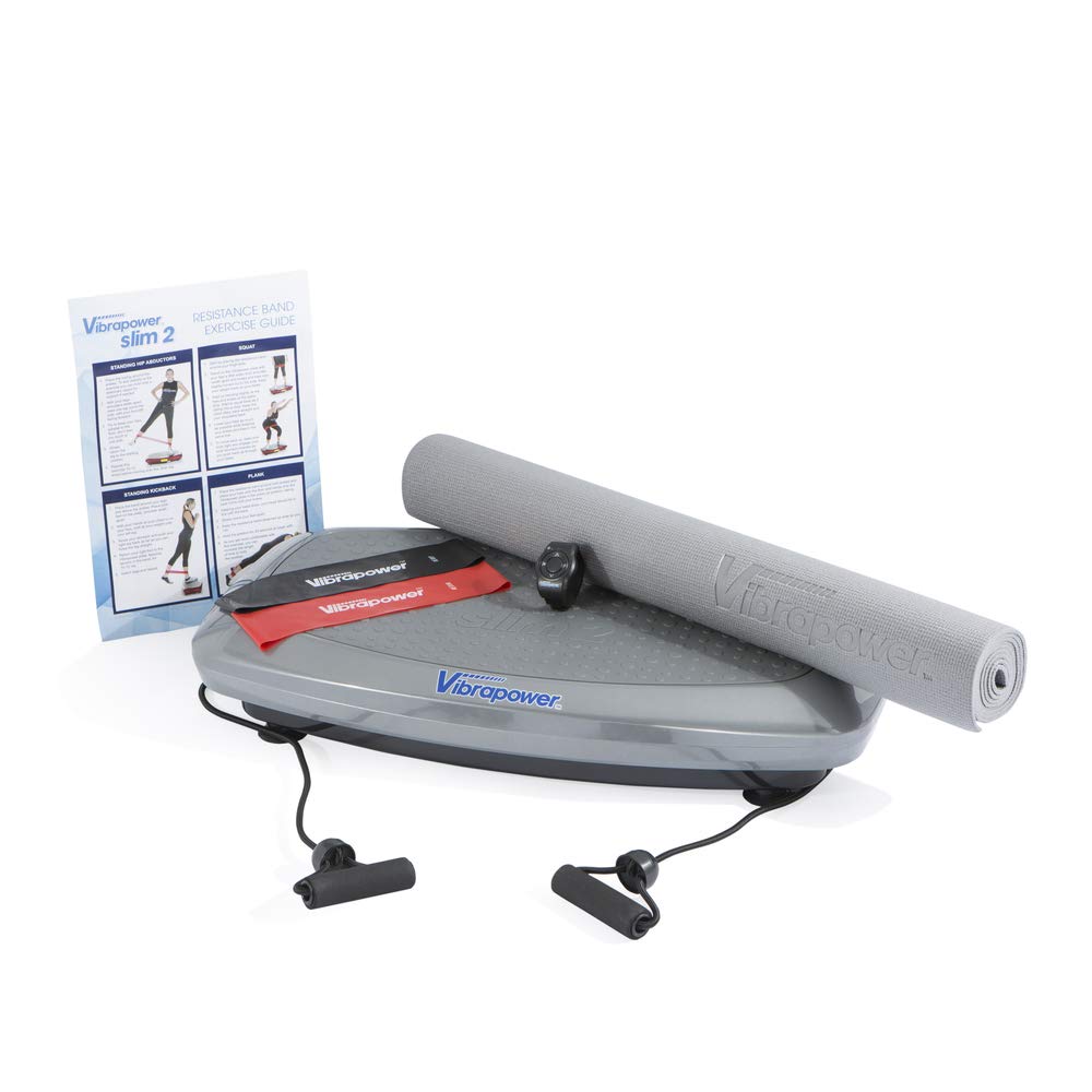 Fitness Exercise Machines Mat Remote Control and Wall Chart Vibrapower