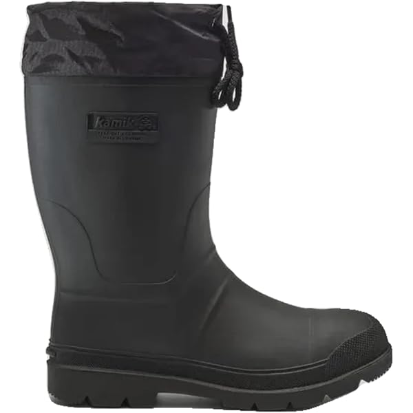 Kamik Lars Waterproof Rain Boots Black  Men\'s size 10 Kamik Lars Waterproof Rain Boots, Black, Men main image 3