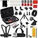 Luxebell Accessories Kit for AKASO EK5000 EK7000 4K WiFi Action Camera Gopro Hero 8 7 6 5/Session 5/Hero 4/3+/3/2/1 ... (22-in-1) primary