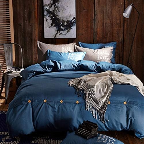 JHLD 4-Piece Duvet Cover, Microfiber Duvet Cover Bed Set, Quality Ultra Silky Soft Premium Bedding Collection-10-220 * 240CM