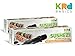 Premium Bazooka Sushezi Black Sushi Roll Maker Kit By KRD Basics– Durable & FDA Approved Materials-Easy To Use & Dishwasher Safe Sushi - Made-Easy Roller Set–Full Instructions & Recipe Sheet Bonus