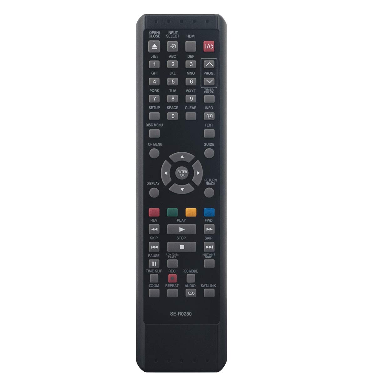 VINABTY SE-R0280 Remote Control for Toshiba DVD Recorder