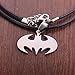 New Jewelry Slippy Batman Sign Pendant 316L Stainless Steel Necklaces (#2)