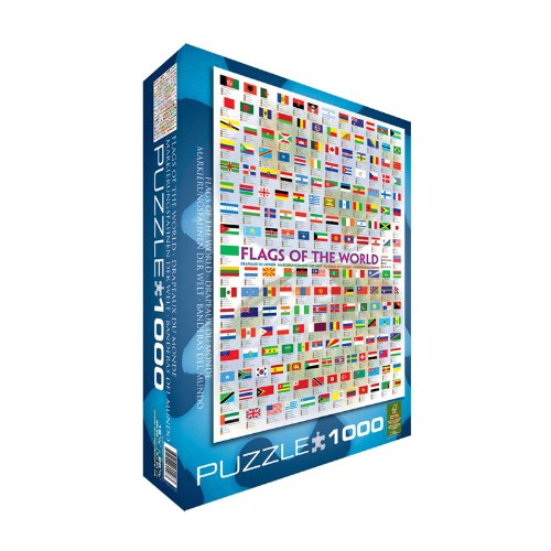 EuroGraphics Flags of the World Puzzle (1000-Piece)