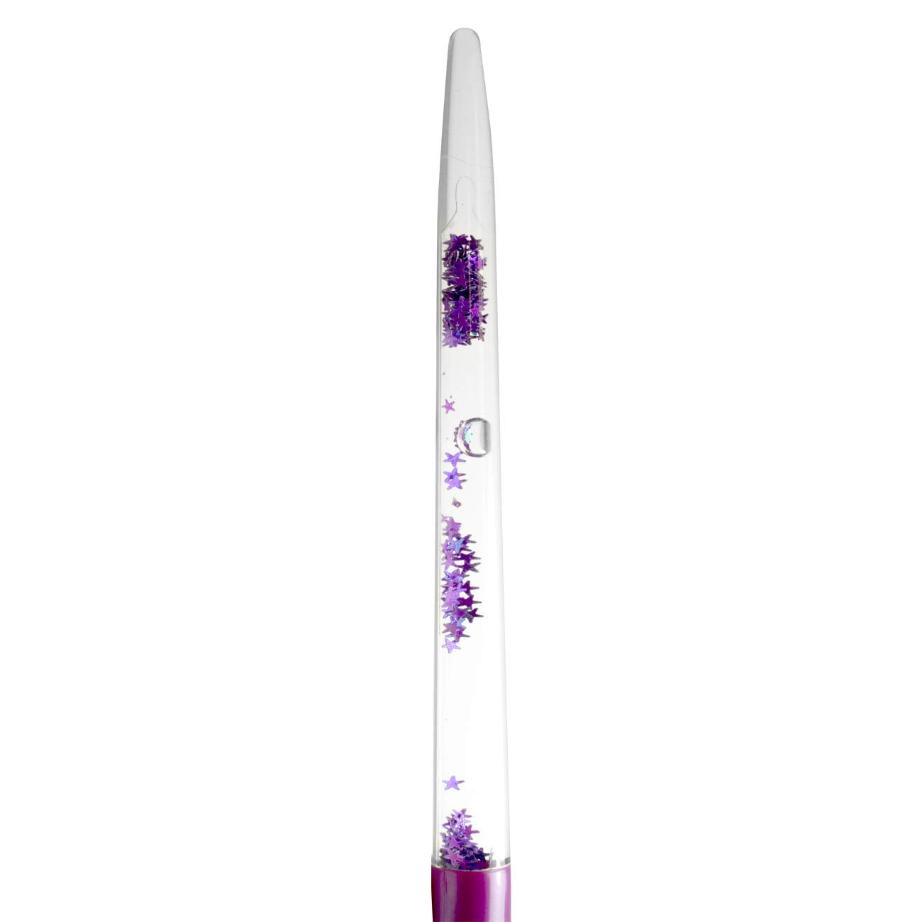 Colortrak Liquid Glitter Tint Brush, Ultra Soft Feather Bristles, Glitter Moves While You Work, Natural Finish, Precise Coloring Effects, Reusable, Easily Washable : Beauty