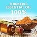 Turmeric Essential Oil by SenseLAB – Organic 100% Pure Therapeutic Grade Anti-Inflammatory EO Liquid Extract for Aromatherapy Diffuser, Topical Healing, Natural Skincare - 0.33 fl oz