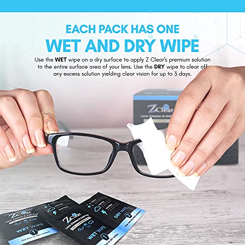 AntiFog Disposable lens Wipe Easy to Use Lens Cleaner Anti Static