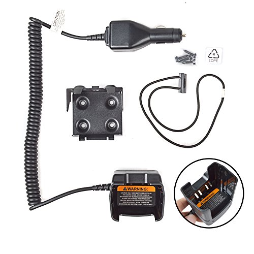 Guanshan RLN4883B Car Travel Battery Charger for Motorola HT750 HT1250 HT1250LS HT1550 GP328 GP338 GP340 GP380 MTX850 MTX950 MTX8250 MTX9250 PRO5150 PROO7150 Radio