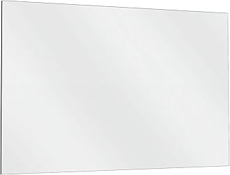 Fab Glass and Mirror Wall 48" x 60" Rectangle Frameless Flat Polish Mirror with Safety Backing, 48"X60" Inch
