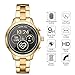 Orzero (3 Pack) For Michael Kors Access Runway 2018 Smartwatch Tempered Glass Screen Protector, 2.5D Arc Edges 9 Hardness HD Anti-Scratch Bubble-Free (Lifetime Replacement)