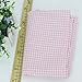Worldcom Generic Cotton Fabric for Patchwork and Crafts Warm Pink Series Small Piece 24x24cm Pink