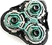 3pc Replacement Shaver Heads cutters for Philips Norelco SensoTouch RQ32 YS522 XA525 Series