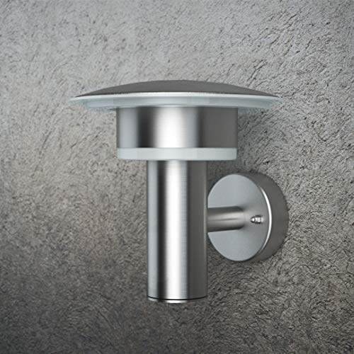 NBHANYUAN Lighting® Buitenverlichting Buiten LED Muur Roestvrij staal Wandkandelaar Buiten Weerbestendig Warm wit… - Afbeelding 5