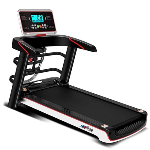 ZJDU Electric Motorized Folding Treadmill, Heavy Duty HP