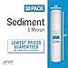 Sediment Melt Blown Water Filter Cartridge Standard 2.5x10