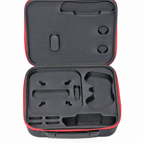 Tineer Aircraft Drone Storage Bag Protective Case Protector Goggle Box Handbag for Parrot Mambo FPV/Parrot Mambo/Mambo Mission/Mambo Fly Drone - Thumbnail 6
