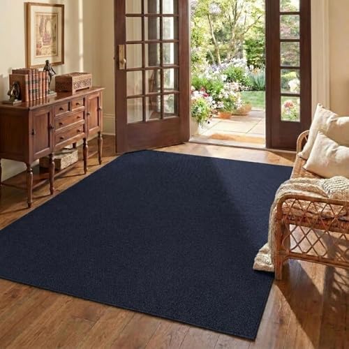 Garvee Solid Color Rugs for Living Room 5x7 Textured Area Rugs for Bedroom, Was…